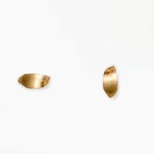 Crossed Stick Wisp Earring (Single Earring)